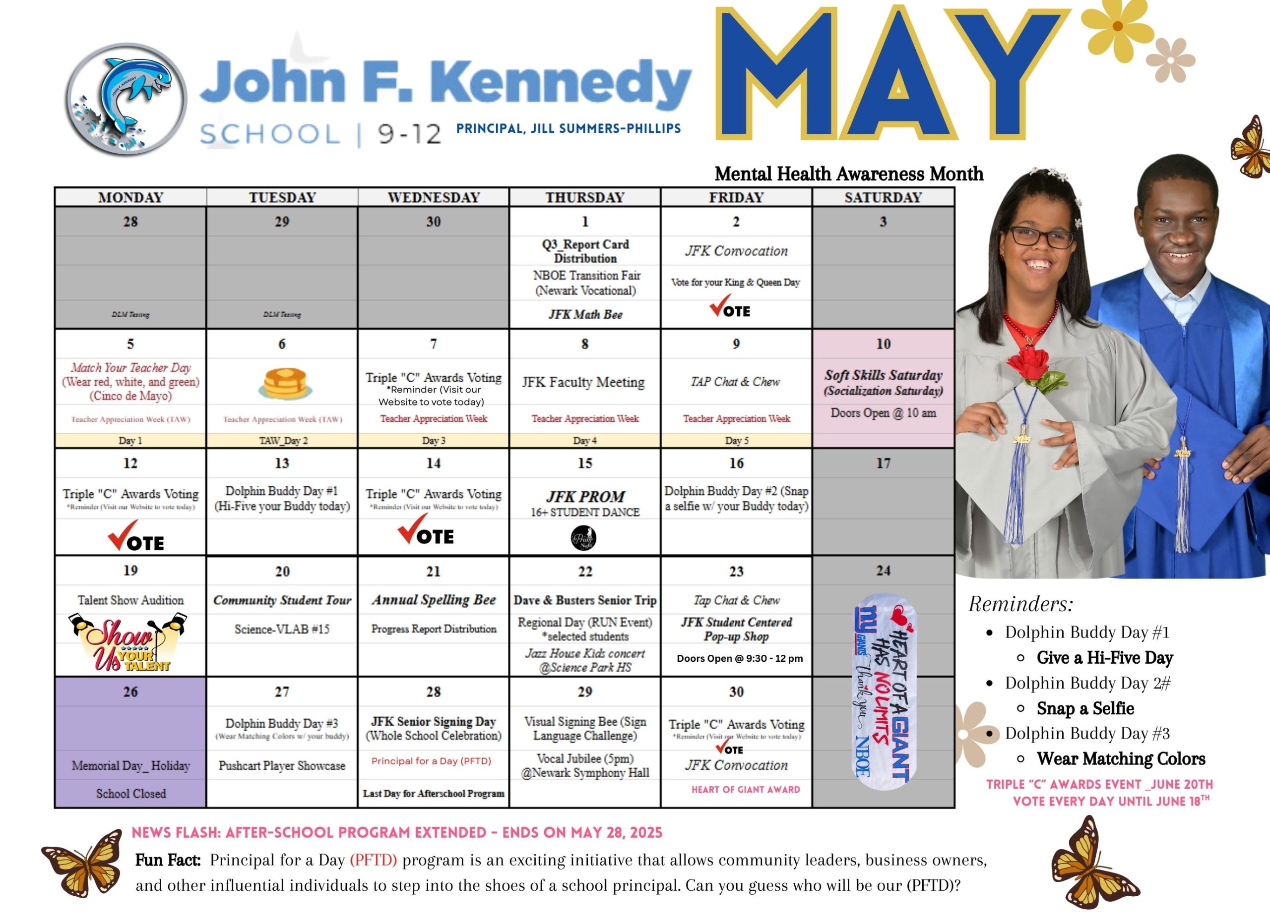 May 2025 School Calendar
